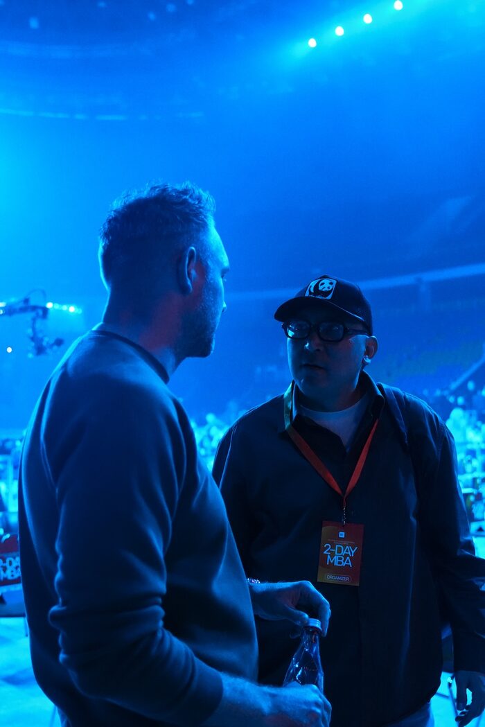 Develop Your Team — photograph from the current event page
